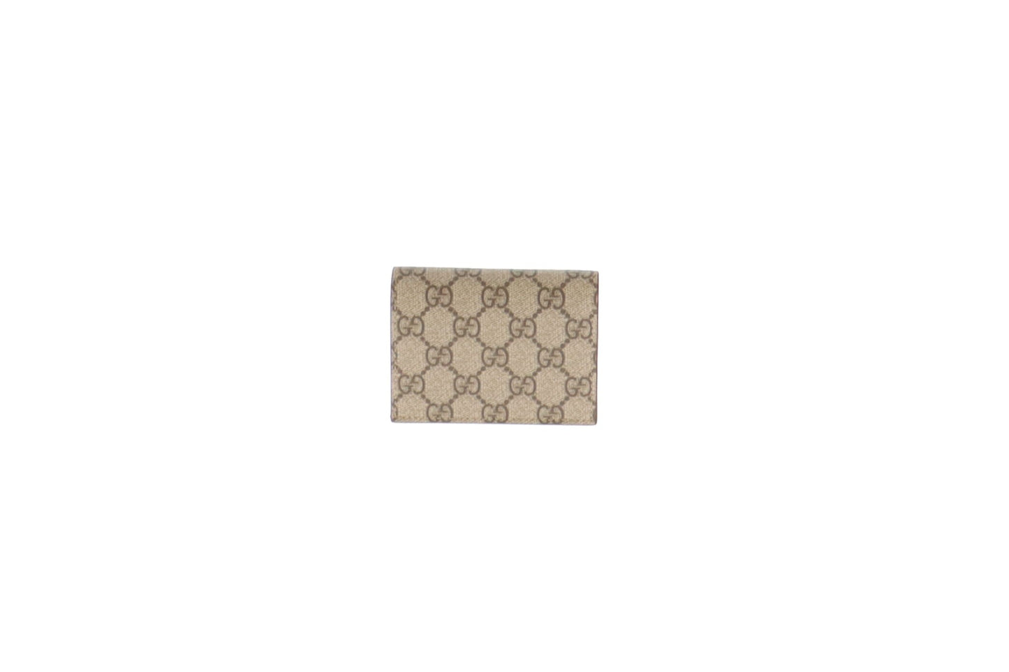 Gucci GG Supreme and Cat Motif Card Case