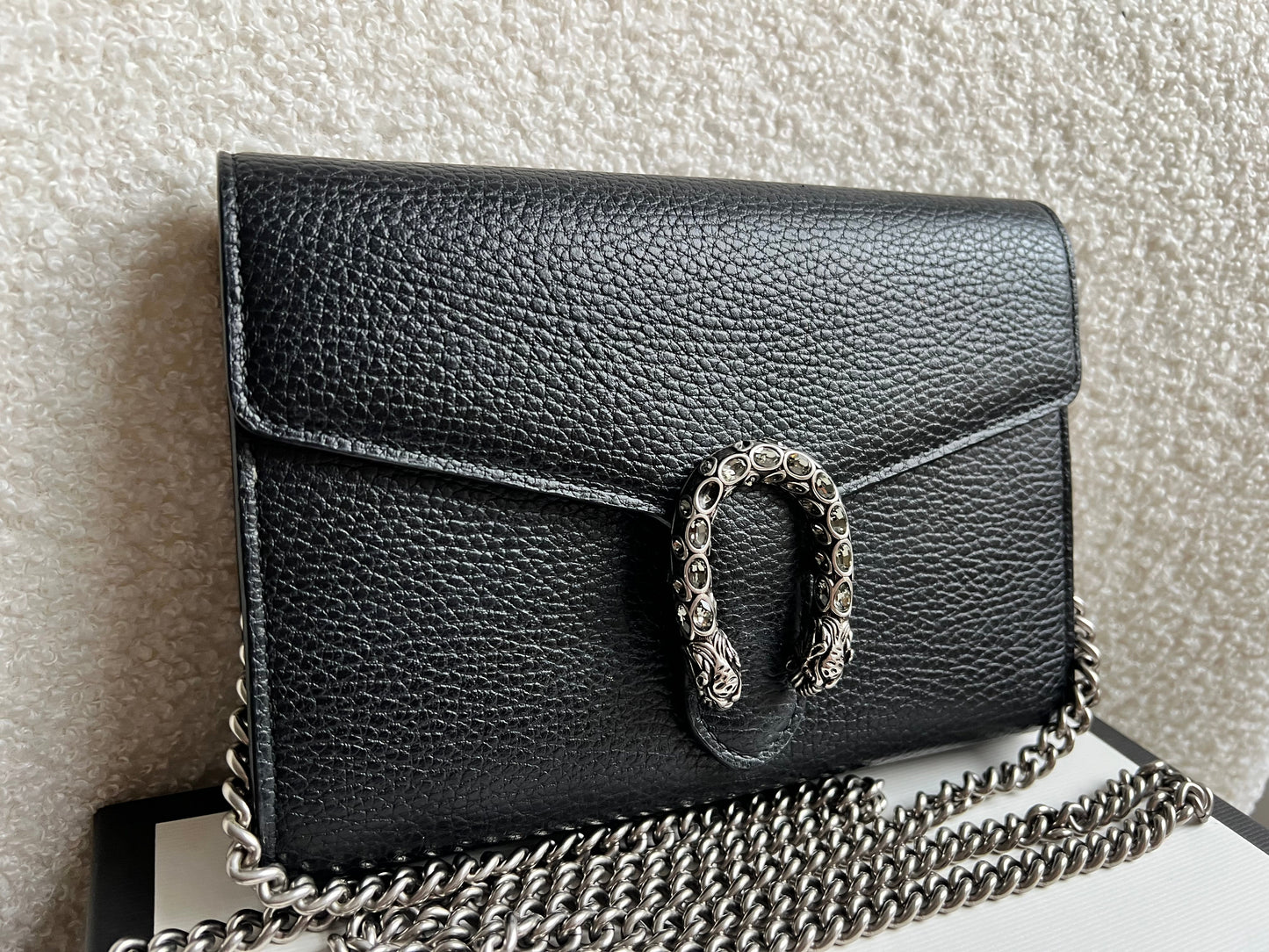 Gucci Dionysus Black Mini Chain Bag (RRP £1340)