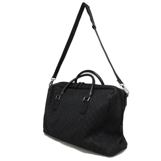 GUCCI Handbag 196356 G1XCN 1000 GG denim canvas black GG denim canvas Boston Duffel bag