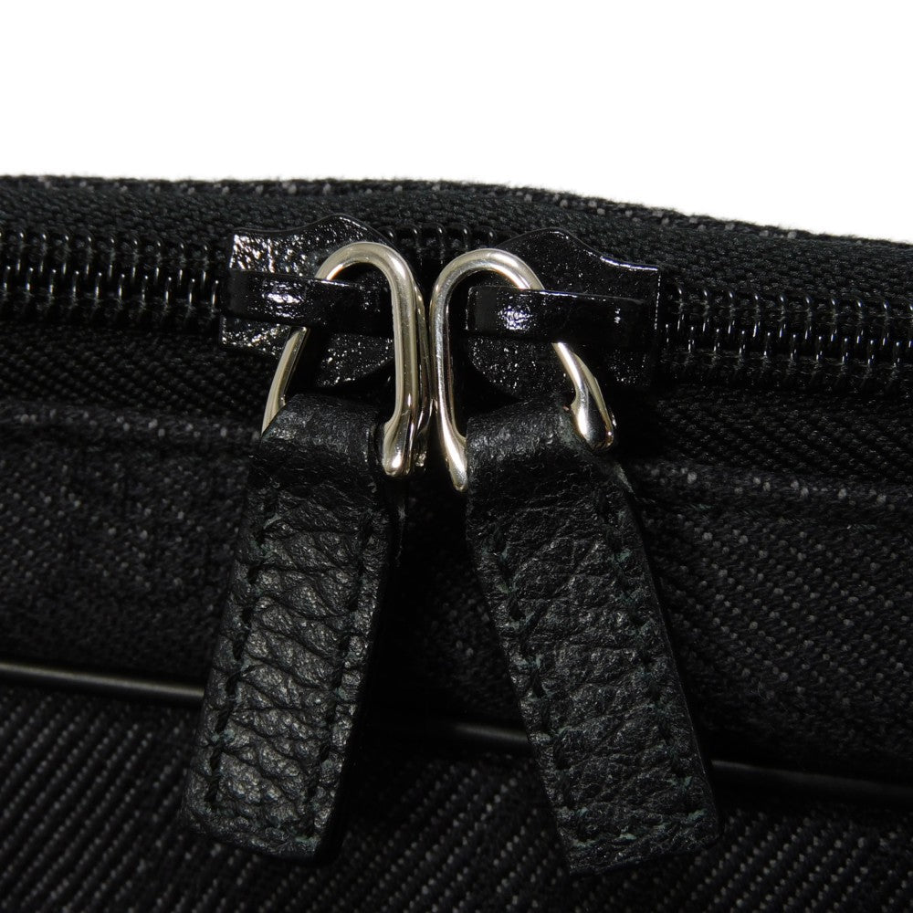 GUCCI Handbag 196356 G1XCN 1000 GG denim canvas black GG denim canvas Boston Duffel bag