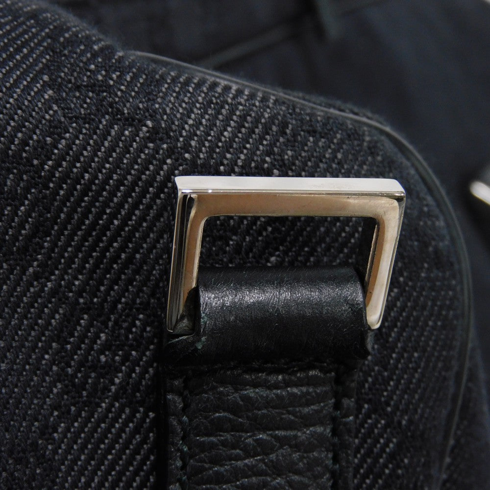 GUCCI Handbag 196356 G1XCN 1000 GG denim canvas black GG denim canvas Boston Duffel bag