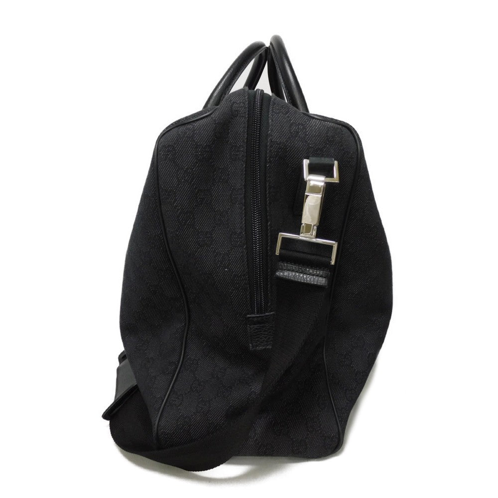 GUCCI Handbag 196356 G1XCN 1000 GG denim canvas black GG denim canvas Boston Duffel bag
