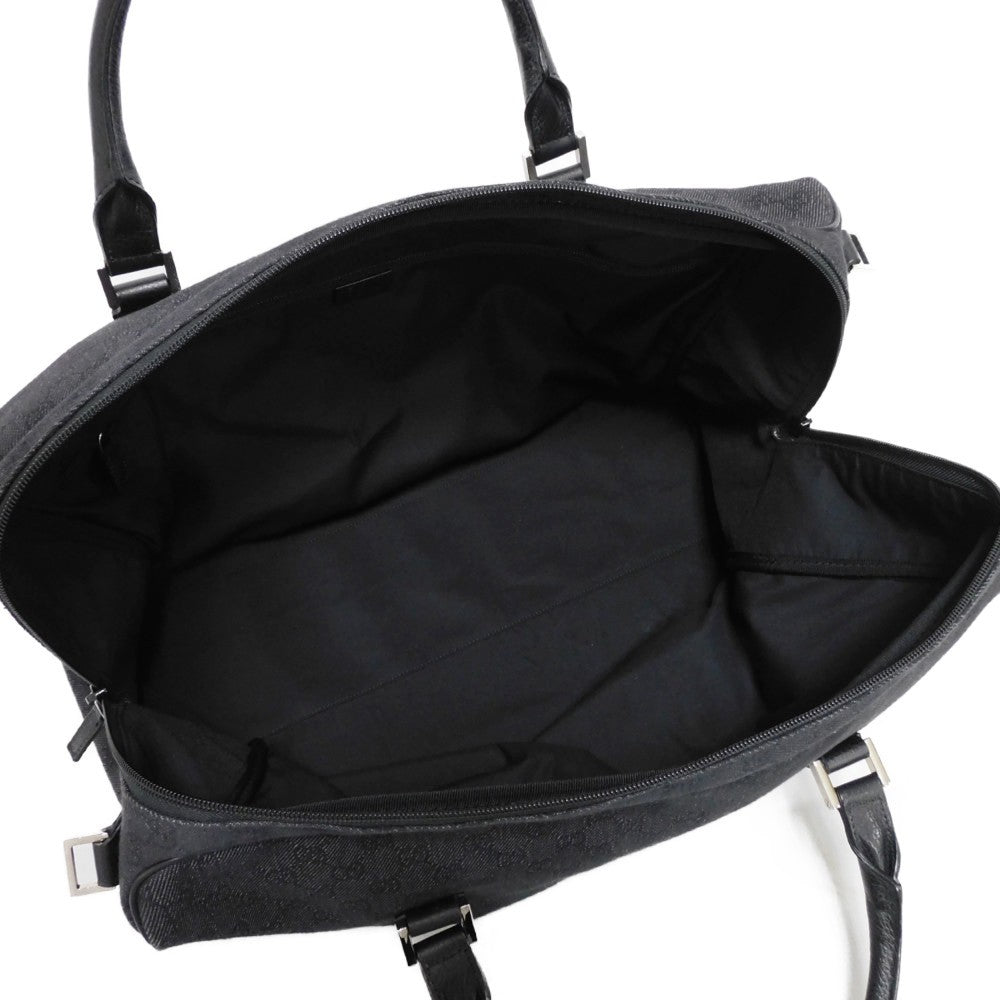 GUCCI Handbag 196356 G1XCN 1000 GG denim canvas black GG denim canvas Boston Duffel bag