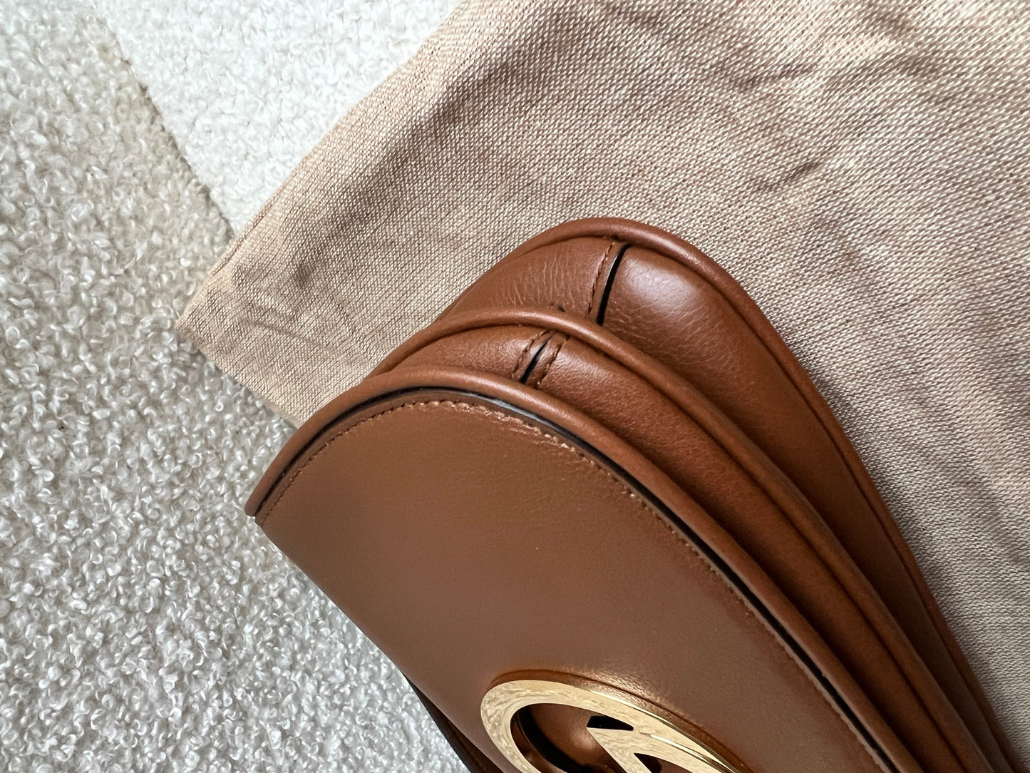 Gucci Tan Blondie Small Shoulder Bag (RRP £1940)