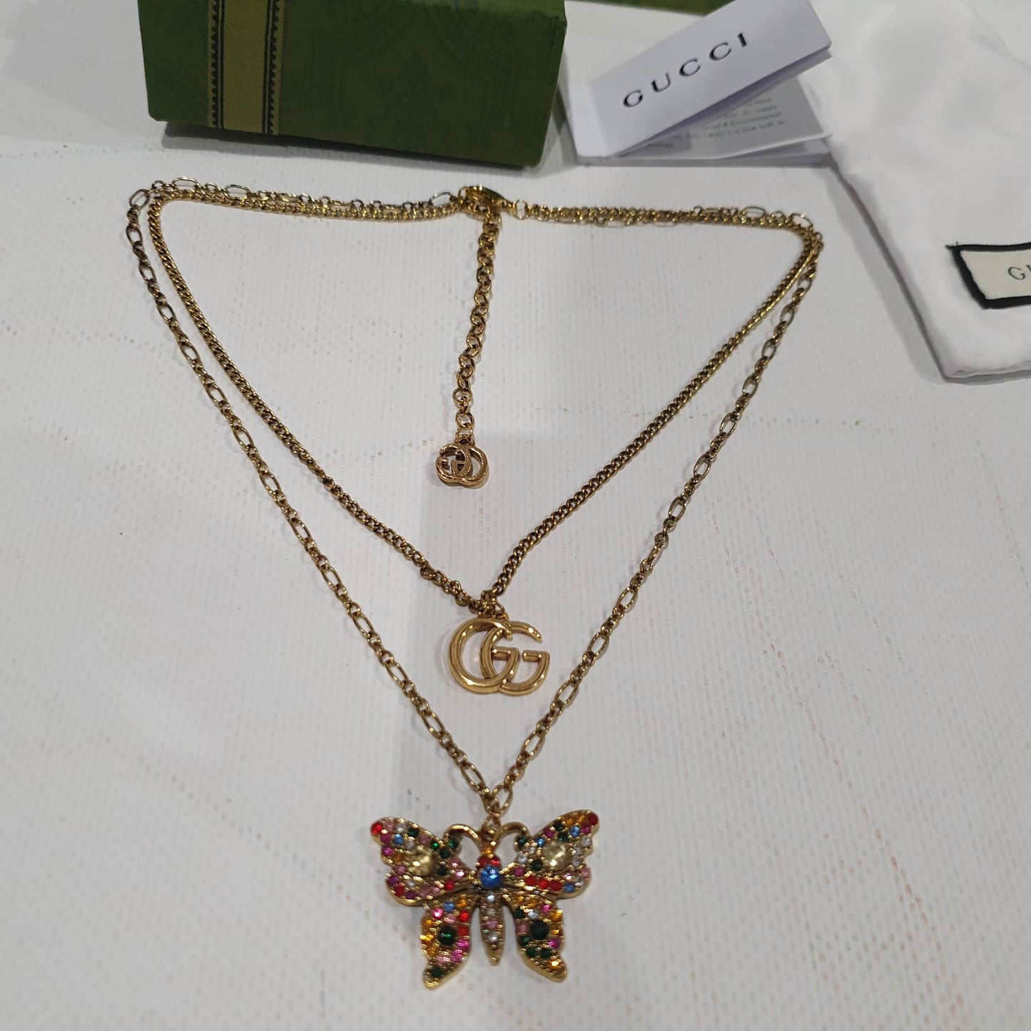 Gucci Necklace and Earrings