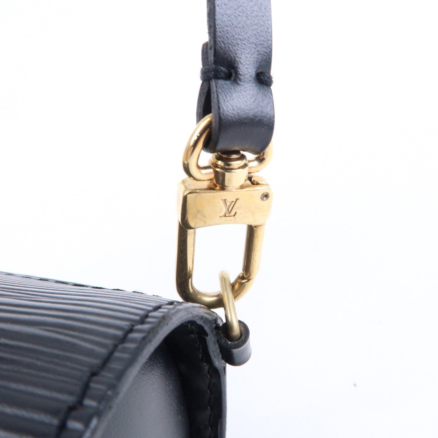 Louis Vuitton Epi Pouch For Soufflot Hand Bag Noir