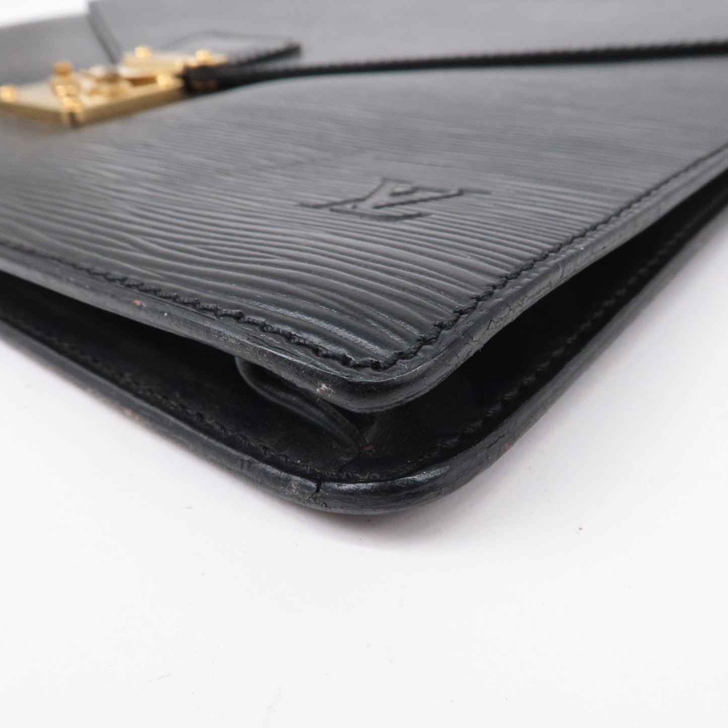 Louis Vuitton Epi Porte Document Senateur Clutch Bag M54452