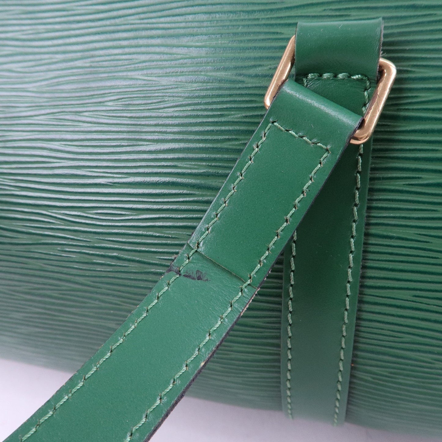 Louis Vuitton Epi Soufflot Hand Shoulder Bag Green M52224