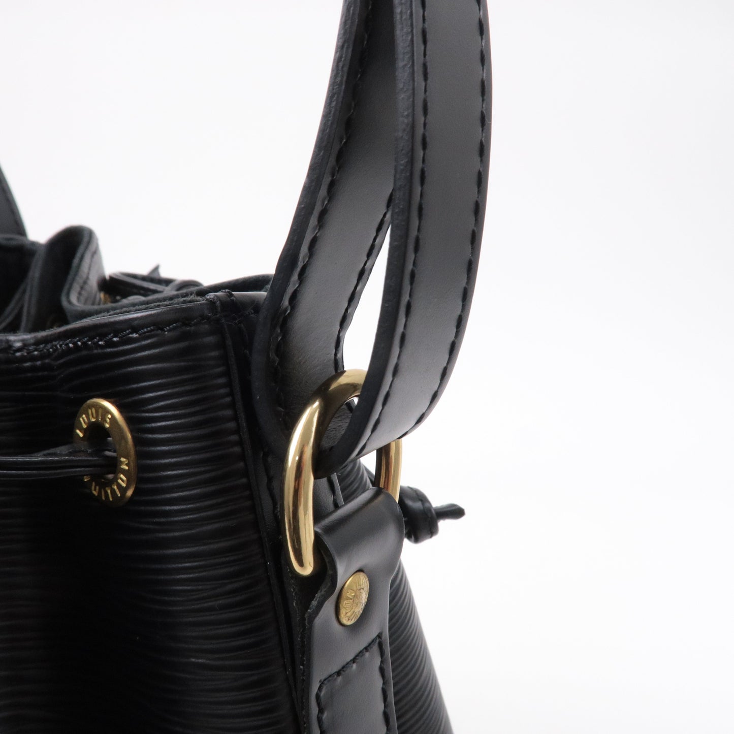 Louis Vuitton Epi Petit Noe Shoulder Bag Noir Black M44102