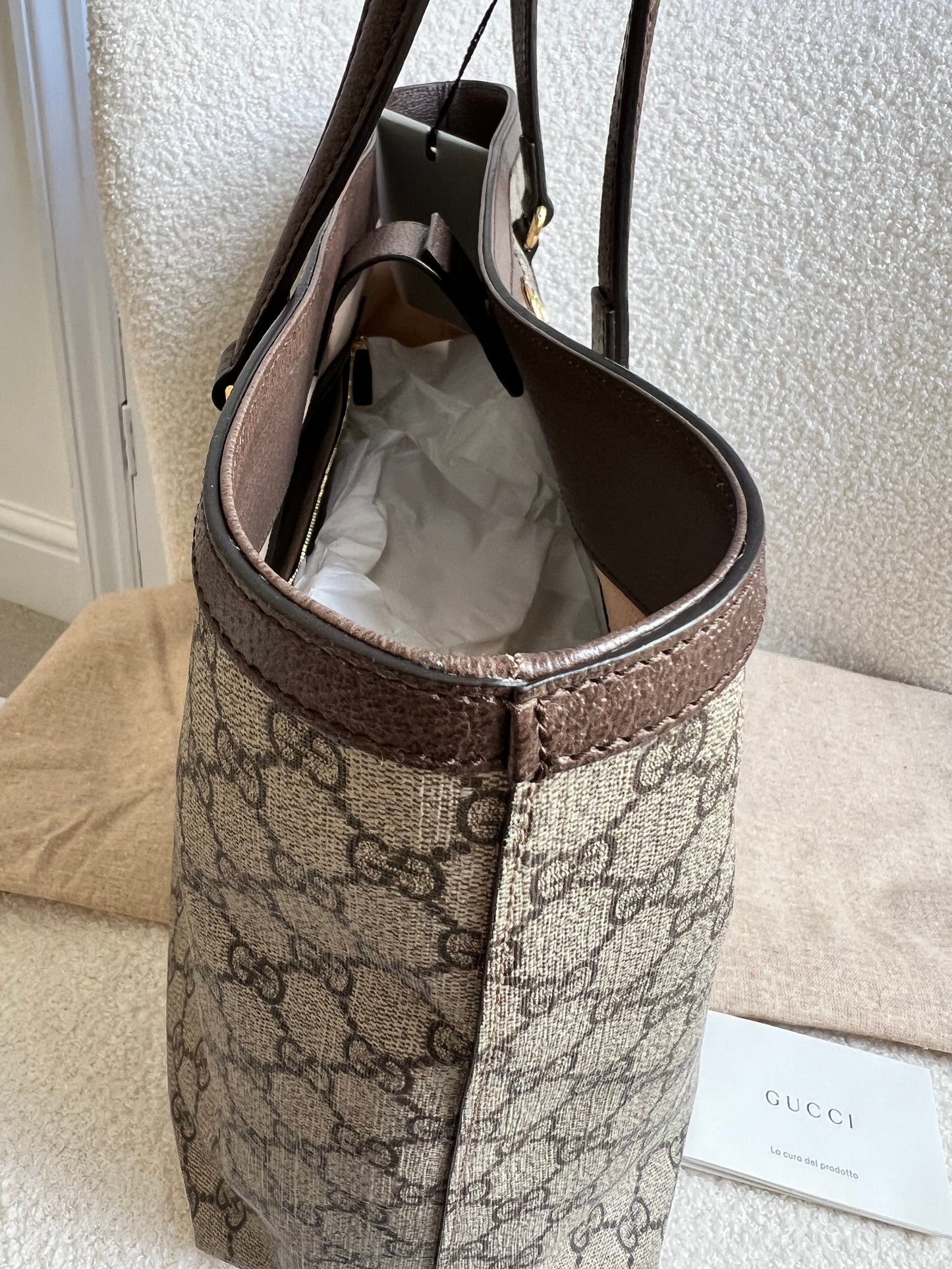 Gucci Ophidia GG Supreme Medium Tote (RRP £1440)