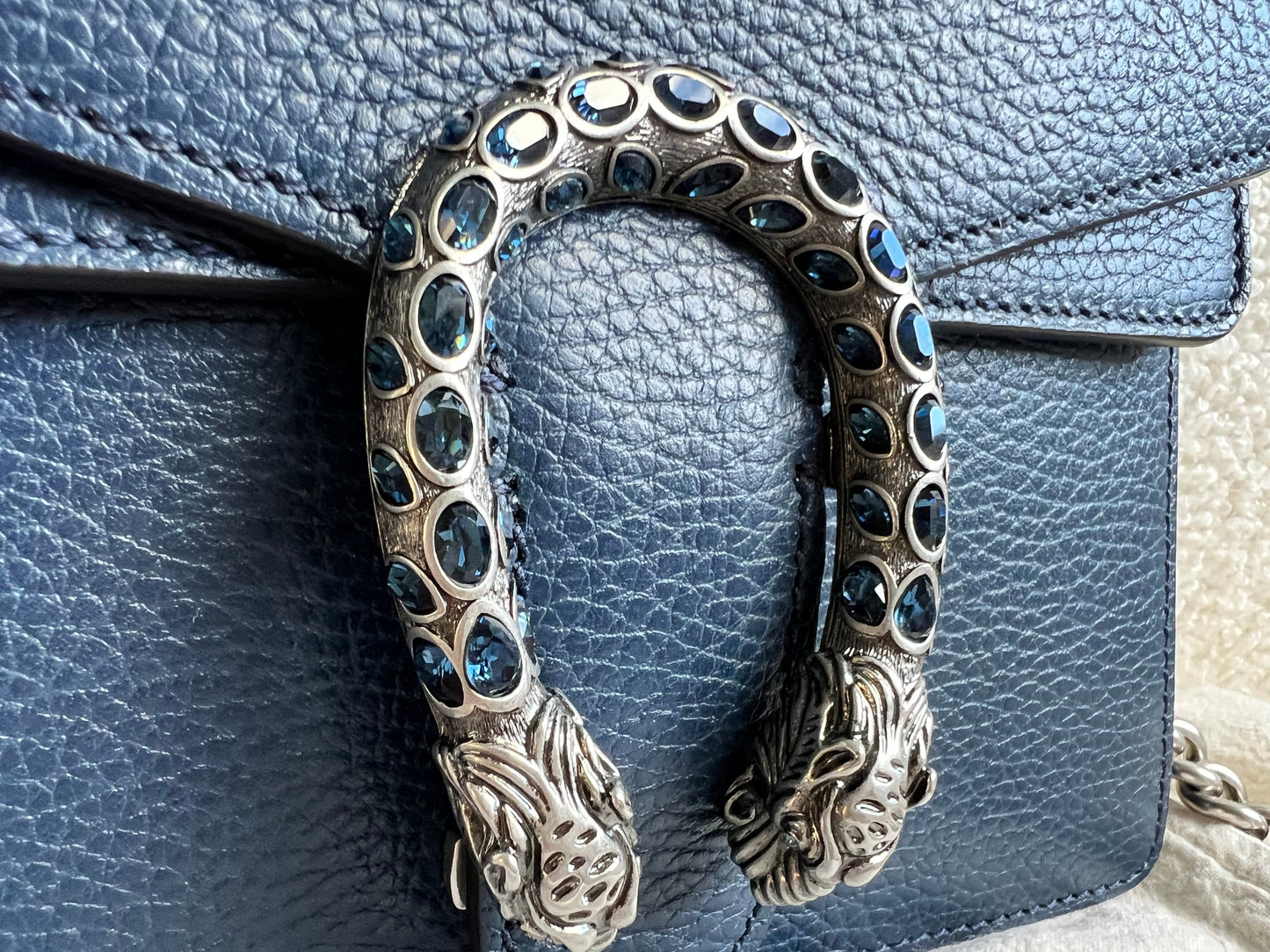 Gucci Dionysus Navy Blue Mini Bag (RRP £2050)