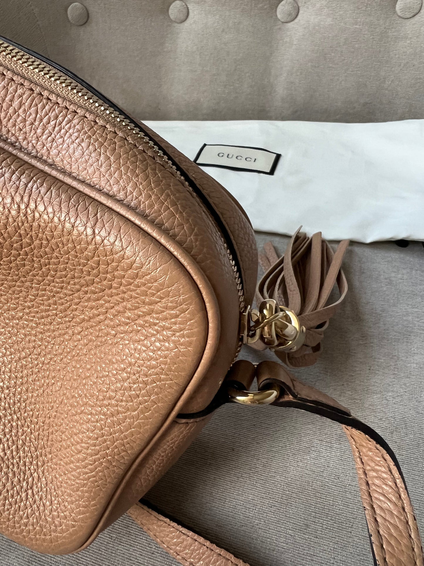 Gucci Rose Beige Soho Disco (RRP £1050)