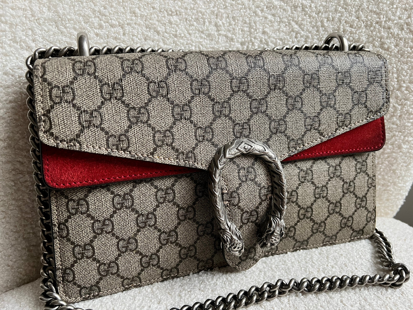 Gucci Dionysus GG Supreme Small Shoulder Bag (RRP £2,220)