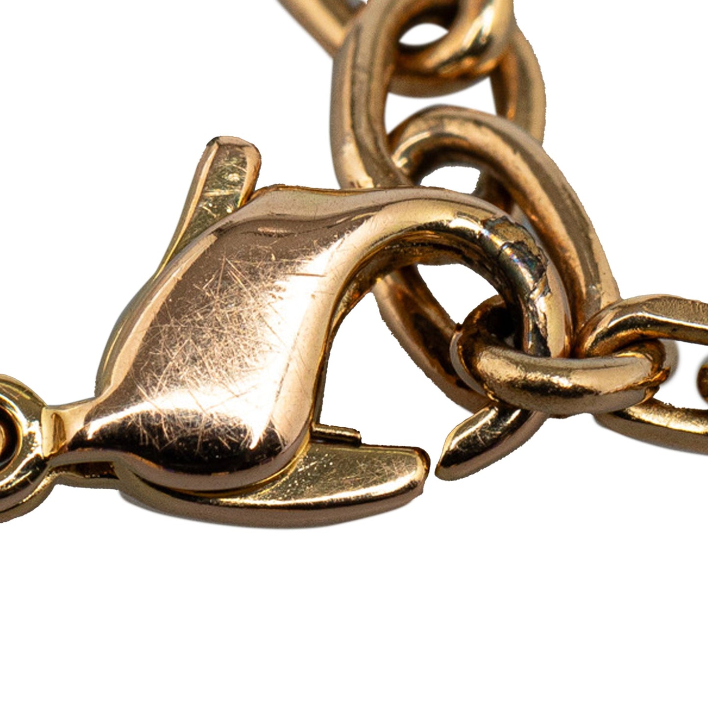 Gold Louis Vuitton Gamble Crystal Bracelet