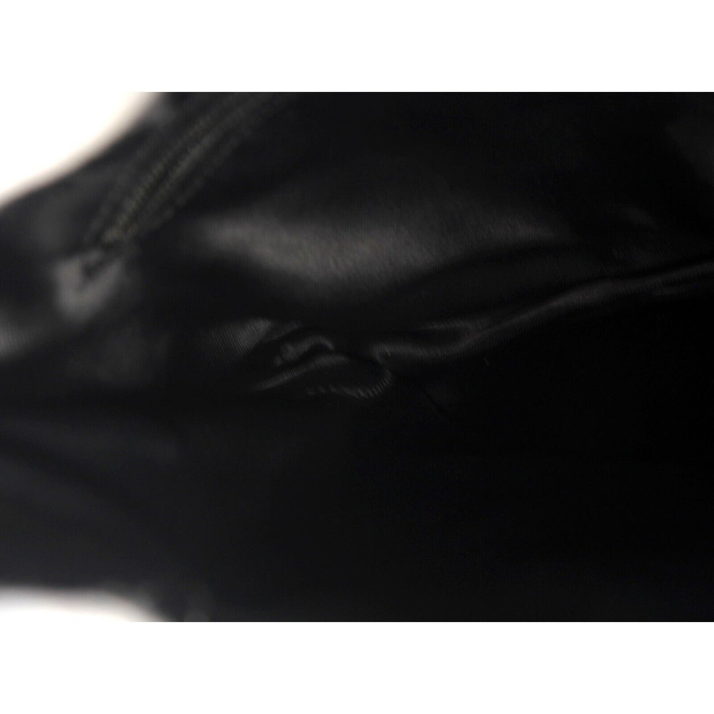 Gucci beaded black silk/satin pouch style cross body
