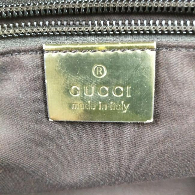 Gucci Gg Supreme Guccissima Canvas Leather With Sherry Stripe Straps Tan G Print Pink Bronze