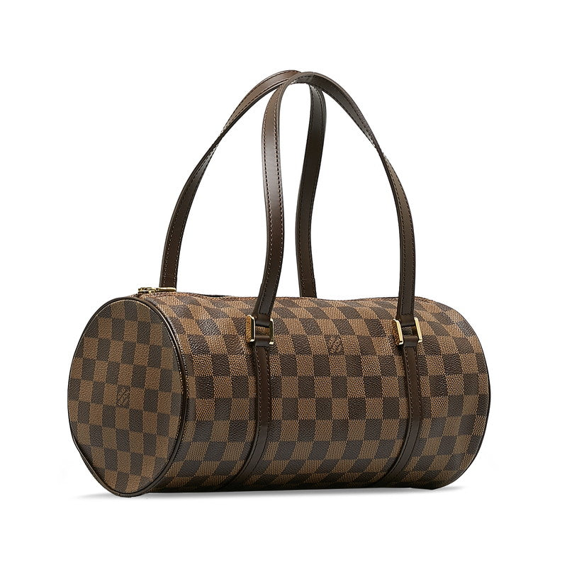 Louis Vuitton Damier Papillon 30 Handbag N51303 Brown PVC Leather Ladies