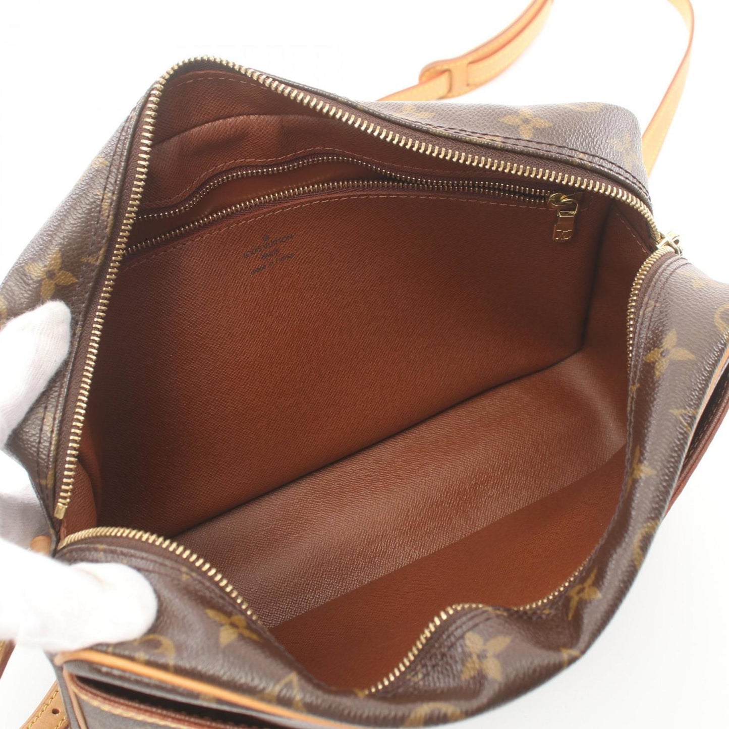 Louis Vuitton  Coated Canvas Shoulder Bag