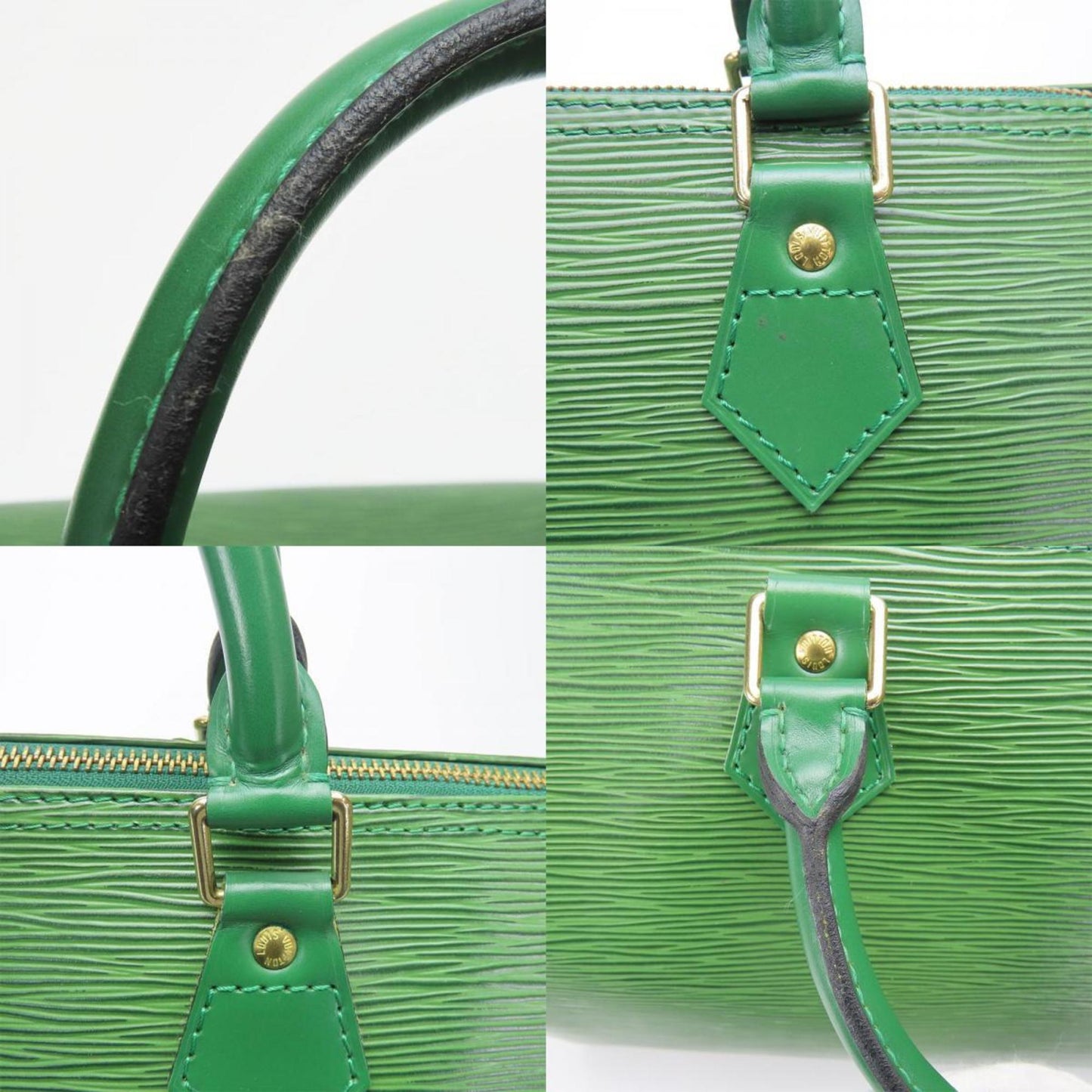 Louis Vuitton  Epi Leather Boston Bag Handbag