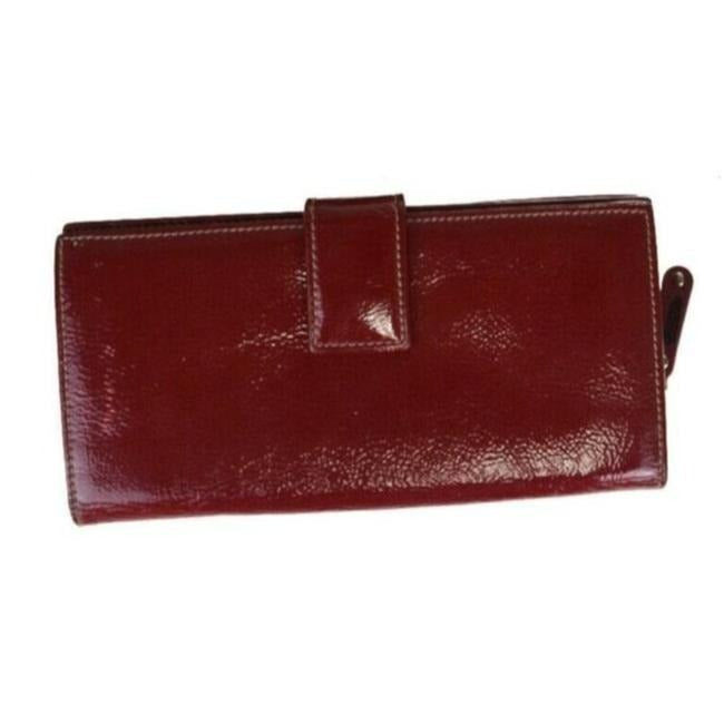 Gucci Red And Black Xl Tom Ford Checkbook Style Wallet