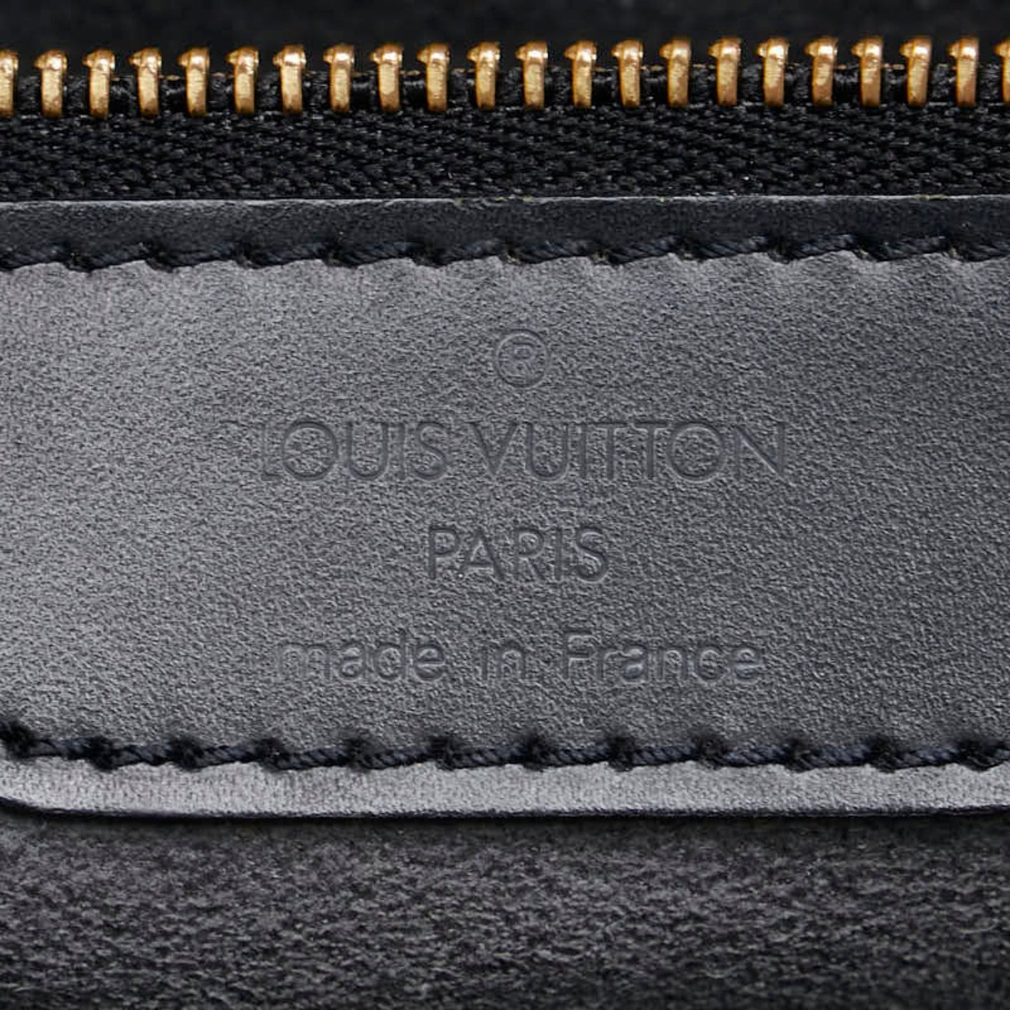 Louis Vuitton  Noir Leather Shoulder Bag