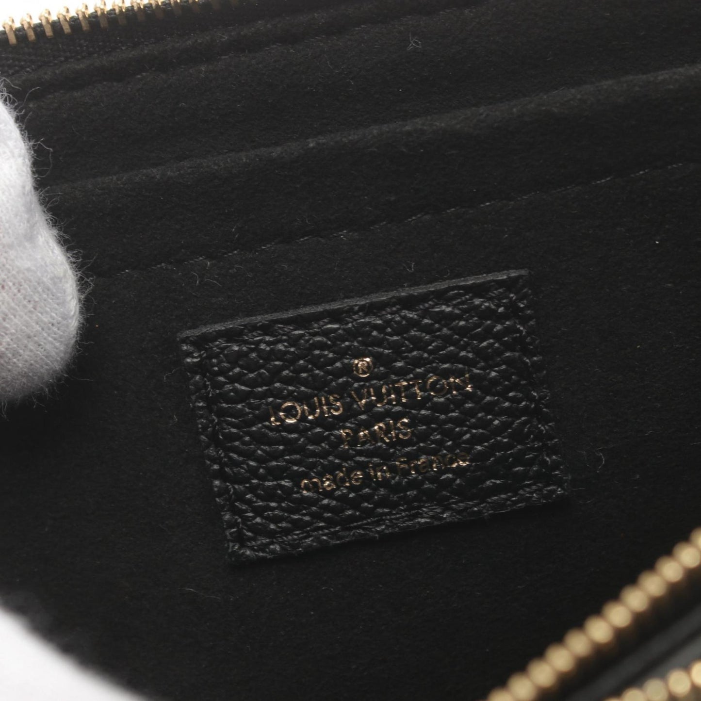Louis Vuitton  Monogram Empreinte Leather Pochette Shoulder Bag