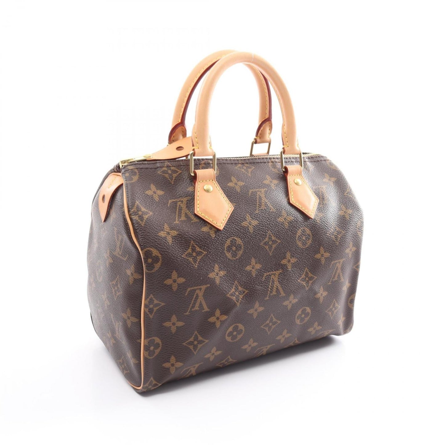 Louis Vuitton  Coated Canvas Monogram Pvc Leather Handbag