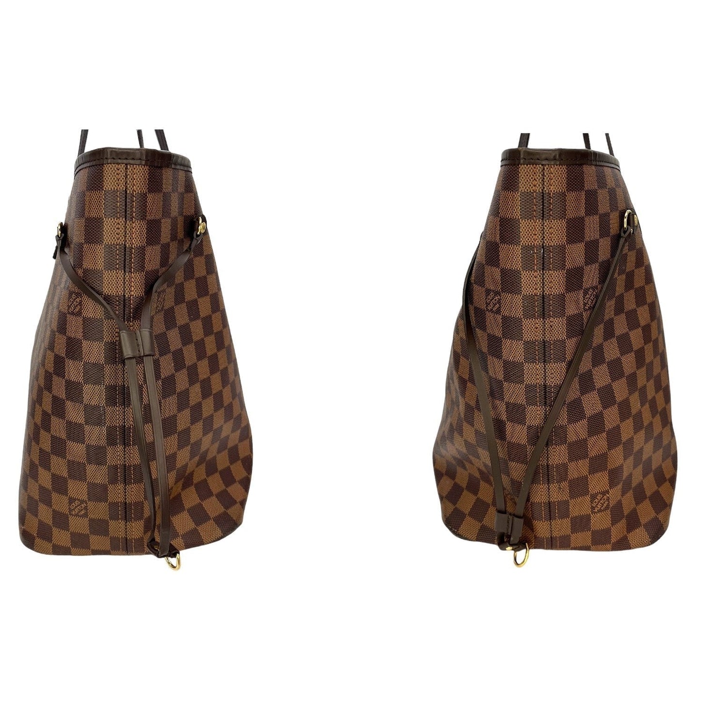 Louis Vuitton Damier Ebene Neverfull GM w/ Pouch