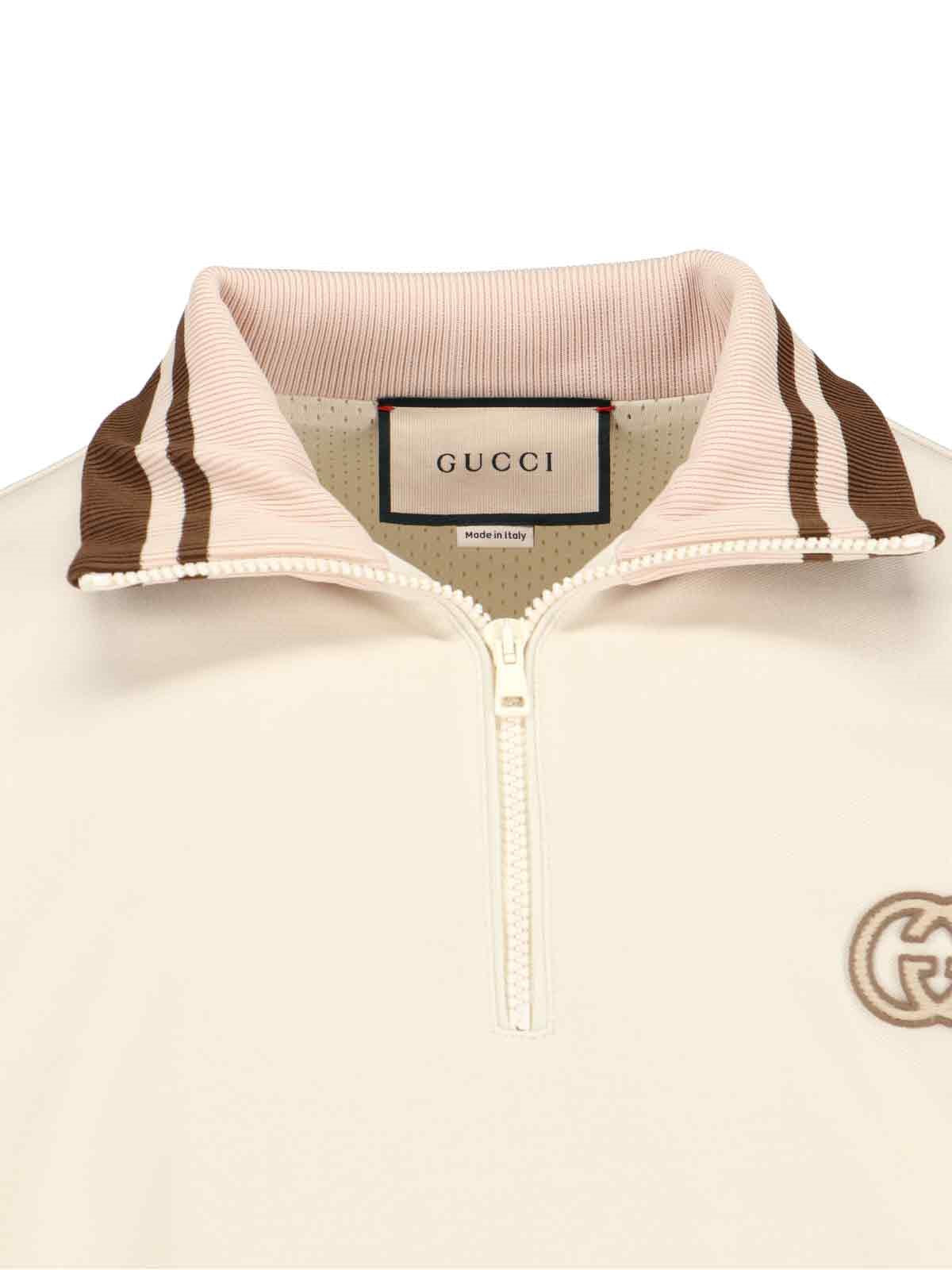 Gucci Men Logo Tech Jacket
