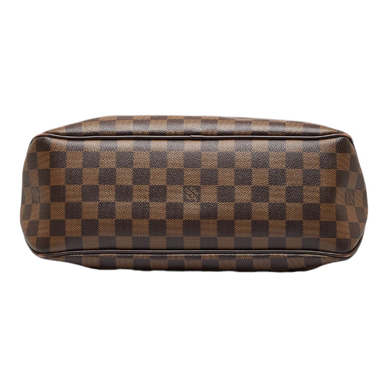 Louis Vuitton Damier Full-PM Shoulder Bag N41459 Brown PVC Leather  Louis Vuitton
