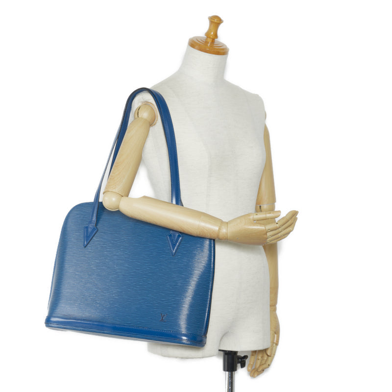 Louis Vuitton Epi Lussac Shoulder Bag M52285 Toledo Blue