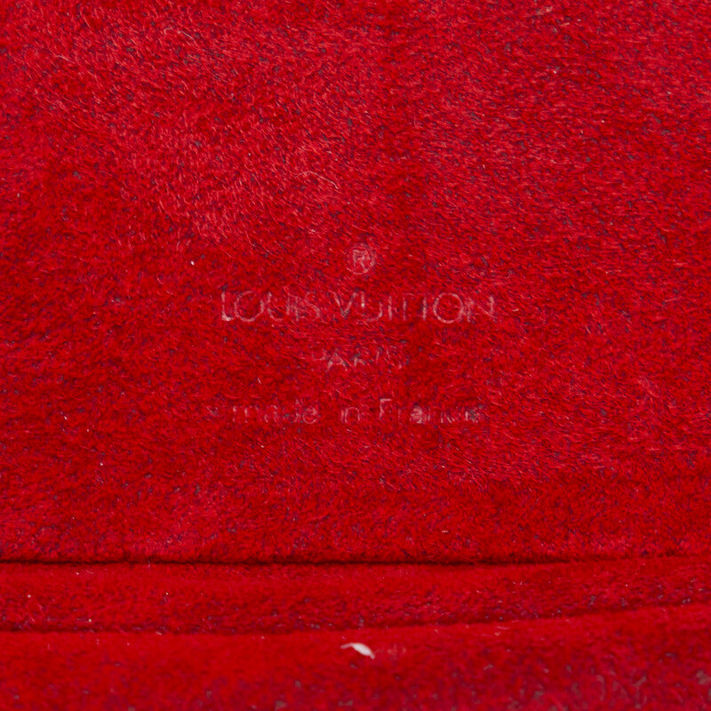 Louis Vuitton Epi Cannes Handbag Vanity Bag M48037 Castilian Red