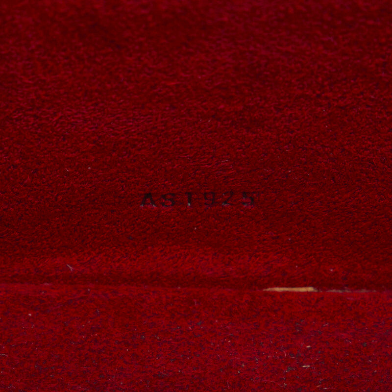 Louis Vuitton Epi Cannes Handbag Vanity Bag M48037 Castilian Red