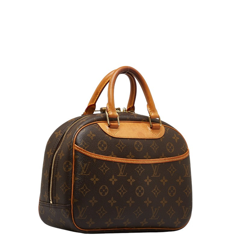 Louis Vuitton Deauville M42228 Brown PVC Leather