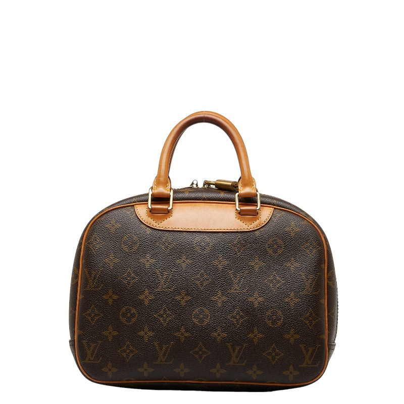 Louis Vuitton Deauville M42228 Brown PVC Leather
