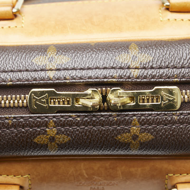 Louis Vuitton Deauville M42228 Brown PVC Leather