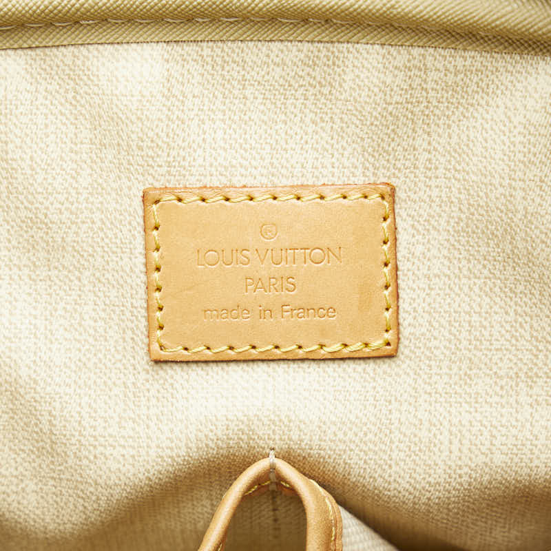 Louis Vuitton Deauville M42228 Brown PVC Leather