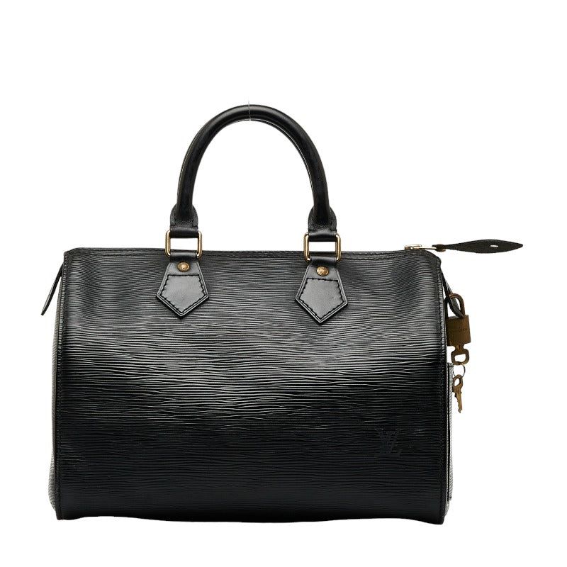 Louis Vuitton Epi Speedy 25 Handbag Mini Boston Bag M59032 Noir
