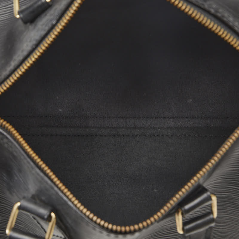 Louis Vuitton Epi Speedy 25 Handbag Mini Boston Bag M59032 Noir