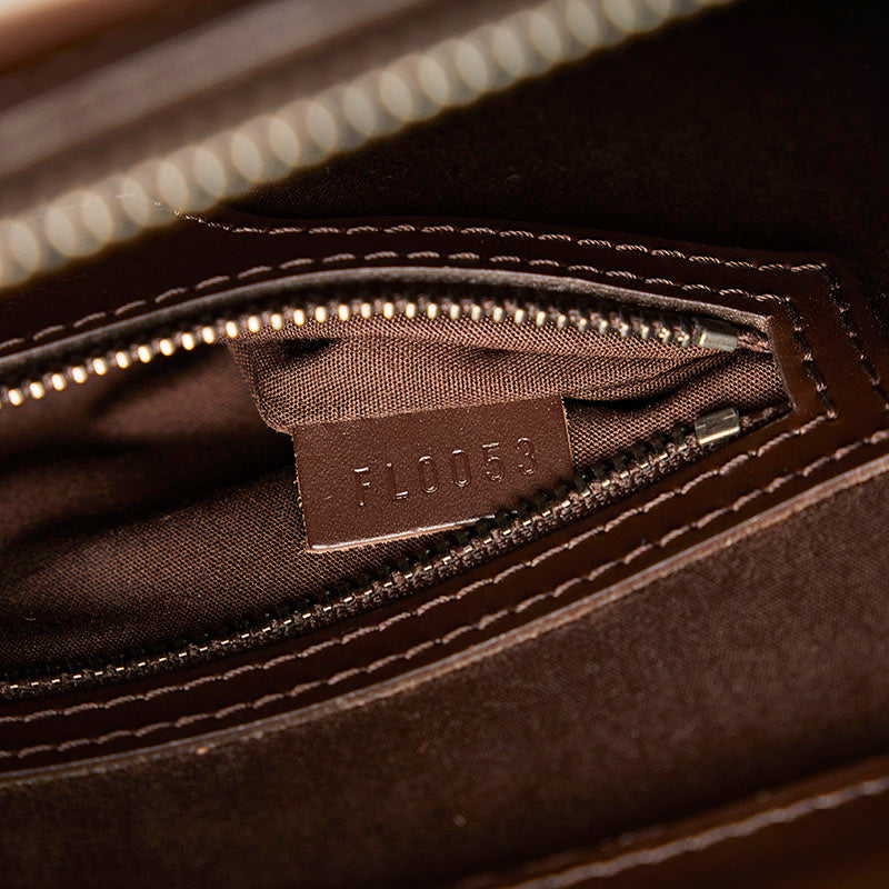 Louis Vuitton Epi Figari PM Handbag M5201D Mocha Brown