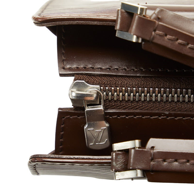 Louis Vuitton Epi Figari PM Handbag M5201D Mocha Brown