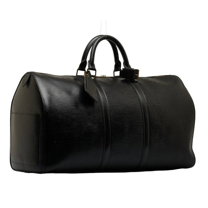Louis Vuitton Epi Keepall 50 Boston Bag Travel Bag M42962 Noir
