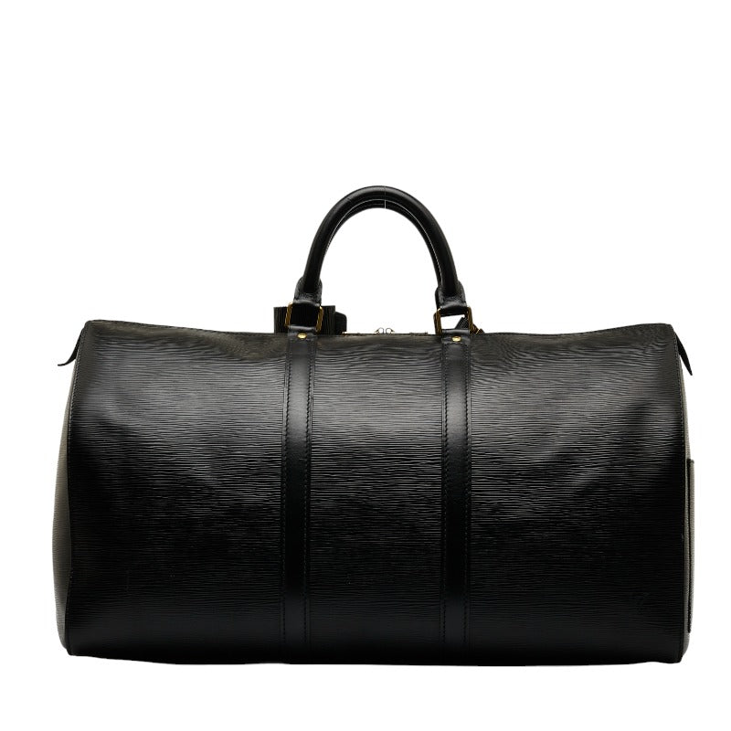 Louis Vuitton Epi Keepall 50 Boston Bag Travel Bag M42962 Noir