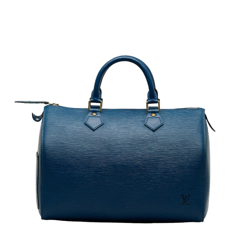 Louis Vuitton Epi Speedy 30 Handbag M43005 Toledo Blue