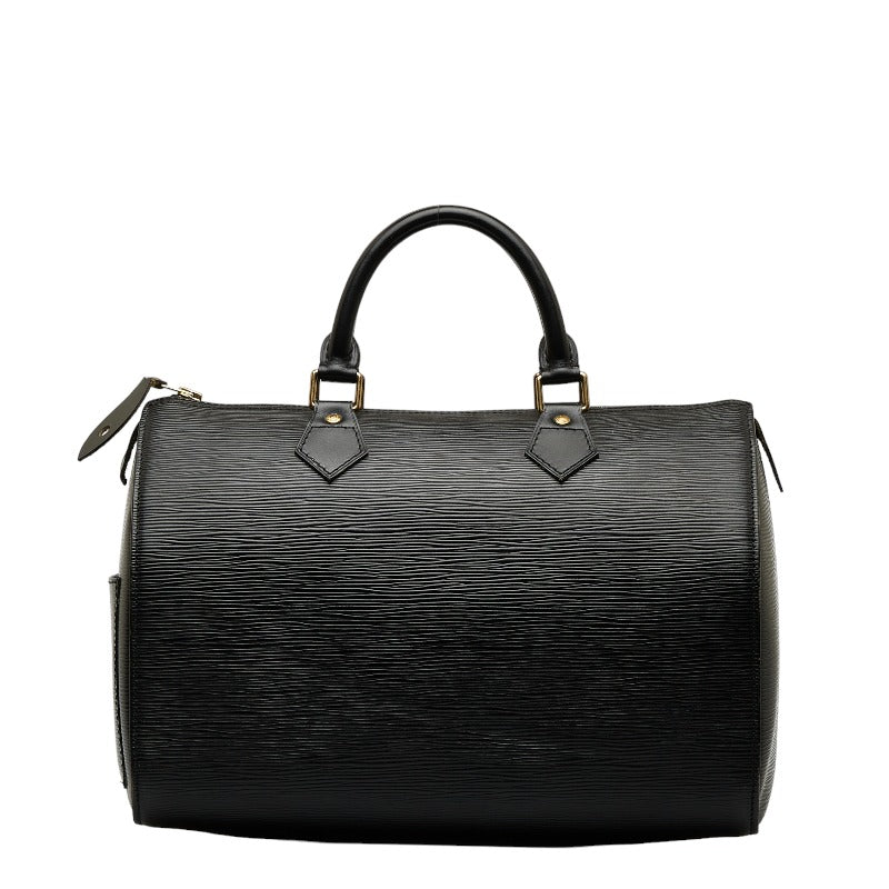 Louis Vuitton Epi Speedy 30 Handbag Boston Bag M59022 Black