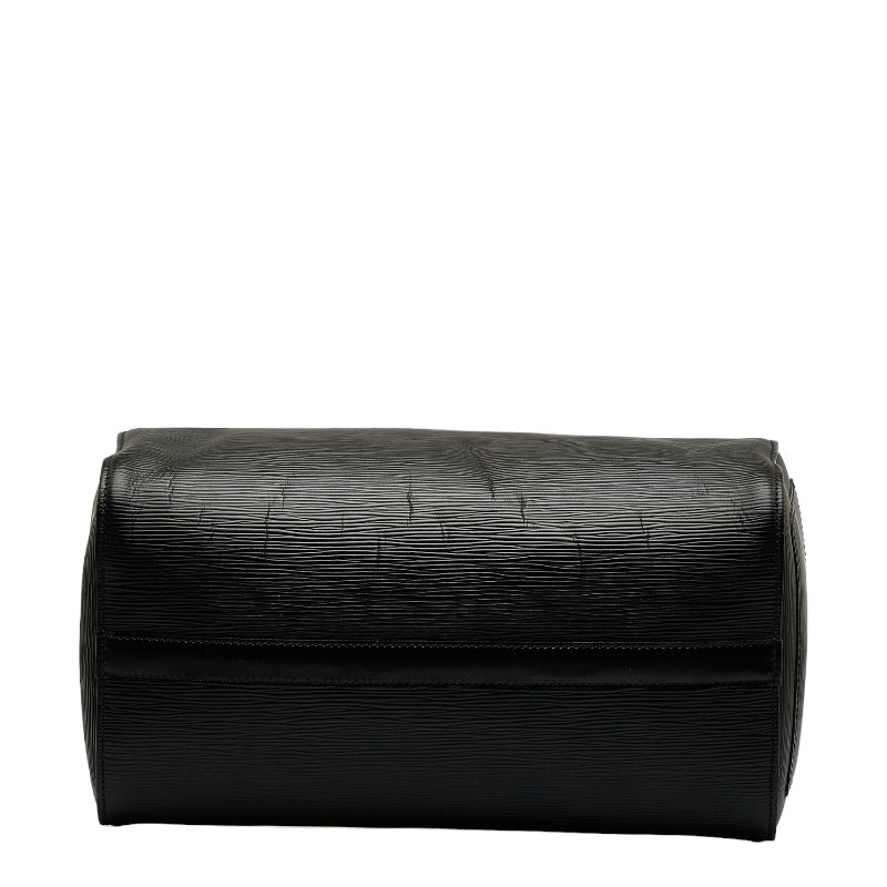 Louis Vuitton Epi Speedy 30 Handbag Boston Bag M59022 Noir Black Leather  Louis Vuitton