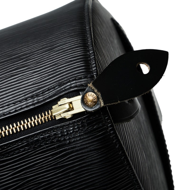 Louis Vuitton Epi Speedy 30 Handbag Boston Bag M59022 Noir Black Leather  Louis Vuitton