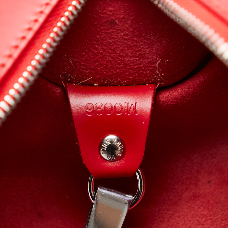 Louis Vuitton Epi Souffro Handbag M52227 Castilian Red