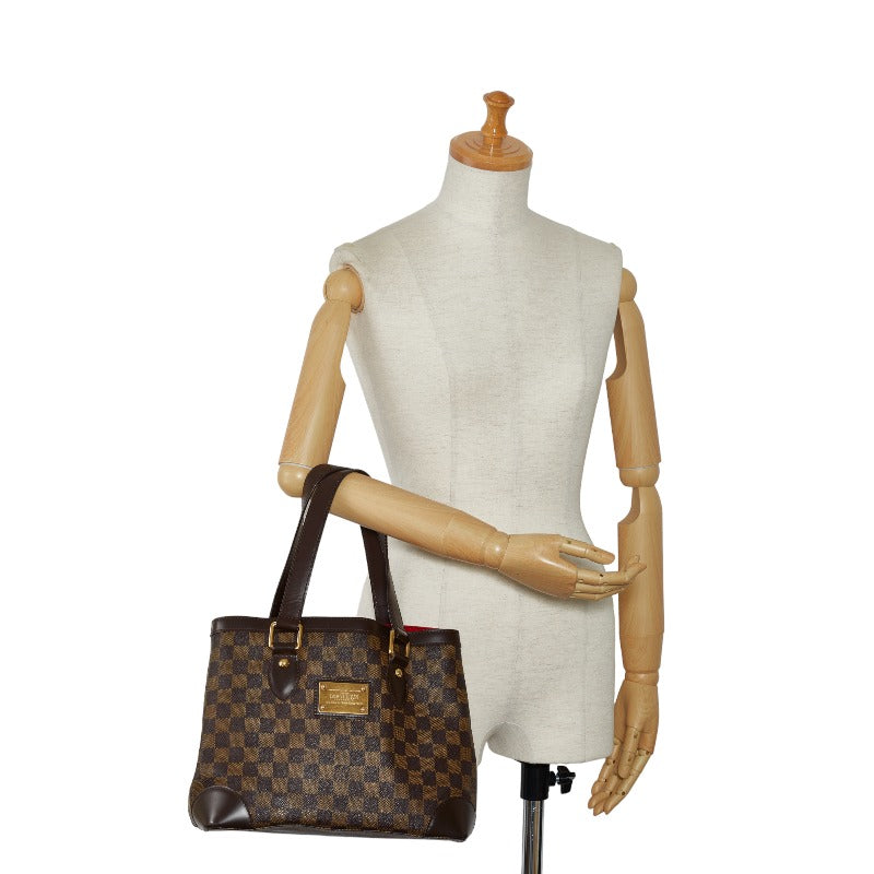 Louis Vuitton Damier Hampstead PM Tote Bag Handbag N51205
