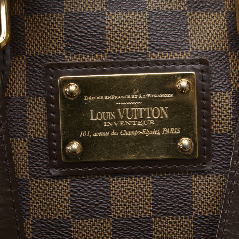 Louis Vuitton Damier Hampstead PM Tote Bag Handbag N51205